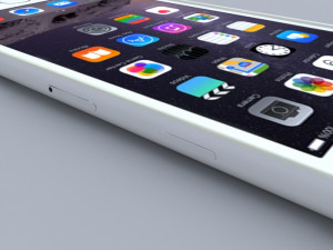 apple iphone 6 silver Model 3D
