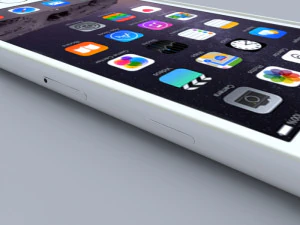 apple iphone 6 silver 3D Model