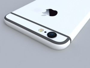 apple iphone 6 silver Model 3D