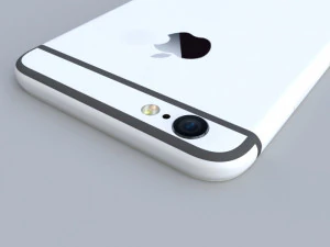apple iphone 6 silver 3D Model