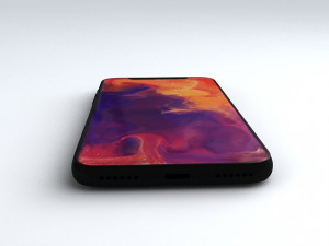 iphone x black 3D Model