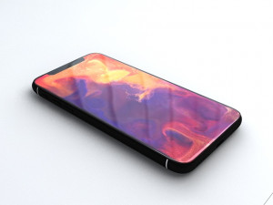 iphone x black 3D Model