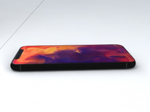 iphone x black 3D Model