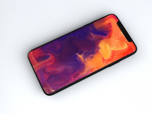 iphone x black 3D Model