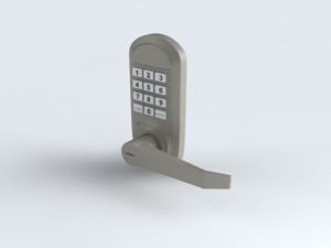 keypad door lock Modello 3D