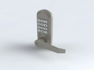 keypad door lock 3D Model