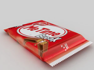 kitkat chocolate 3D Model