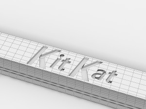 kitkat milk 3Dモデル