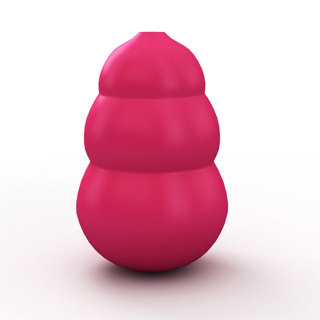 kong style dog toy 3D 모델 .c4d .max .obj .3ds .fbx .stl .blend 