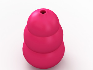 kong style dog toy 3D 모델