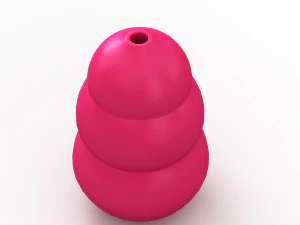 kong style dog toy 3D Model
