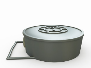 land mine 3D Model