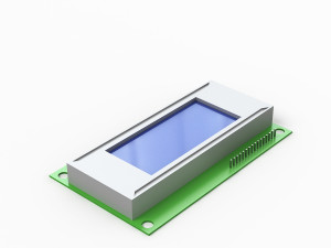 lcd module Modelo 3D