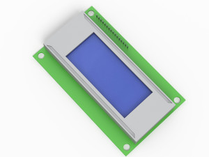 lcd module 3D मॉडल