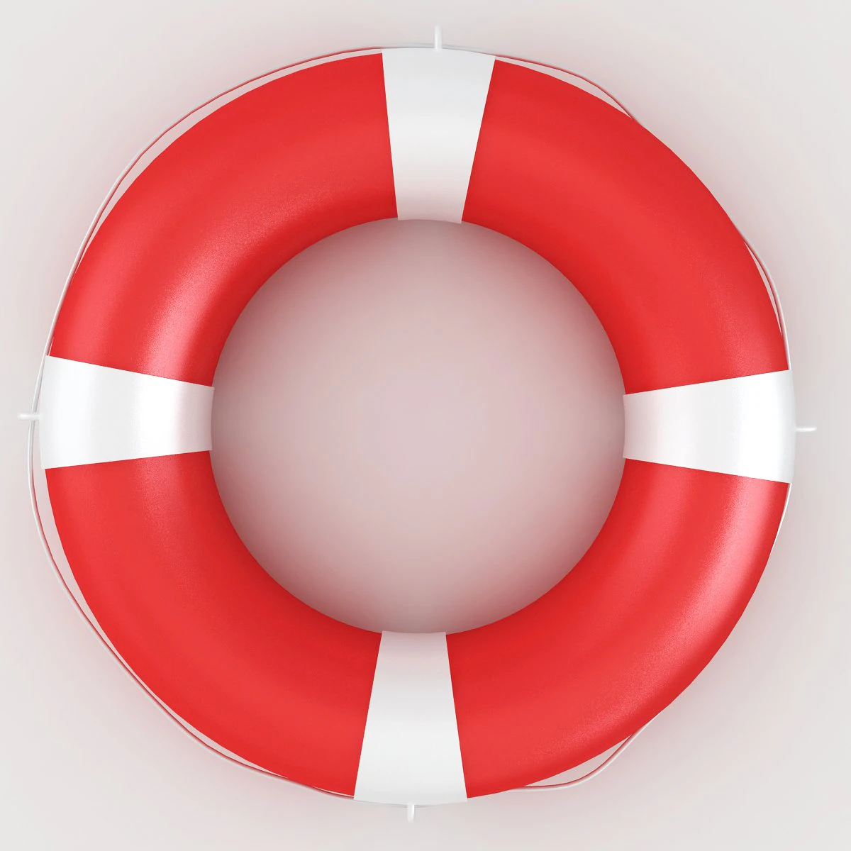 lifebuoy 3D Model .c4d .max .obj .3ds .fbx .stl .blend 