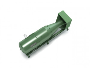 little boy atomic bomb Model 3D