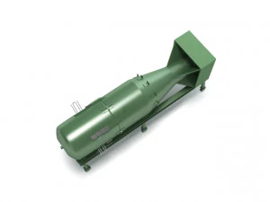 little boy atomic bomb 3D Model