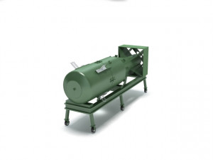 little boy atomic bomb Model 3D