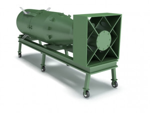 little boy atomic bomb Model 3D