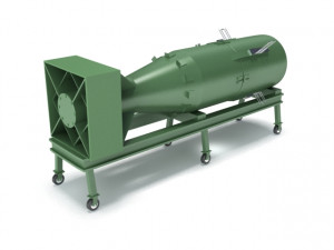 little boy atomic bomb Model 3D