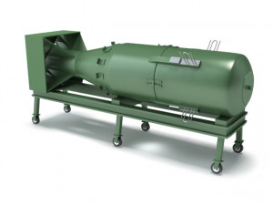 little boy atomic bomb Model 3D