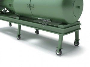 little boy atomic bomb Model 3D