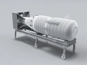 little boy atomic bomb 3D Model