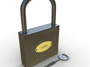 lock 3Dモデル
