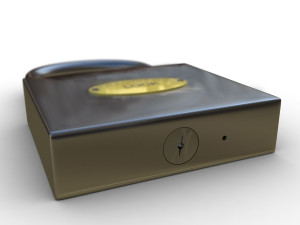lock 3D 模型