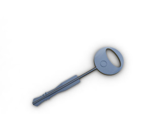lock 3D 模型