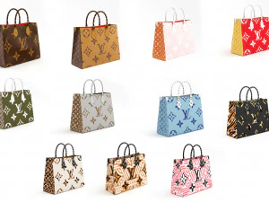 collection de sacs en cuir louis vuitton Modèle 3D
