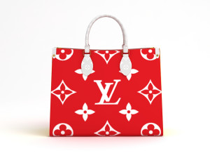 louis vuitton leather bag collection Model 3D