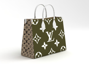 louis vuitton leather bag collection Model 3D