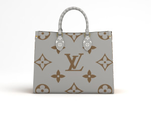 louis vuitton leather bag collection Model 3D
