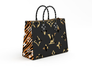 louis vuitton leather bag collection Model 3D
