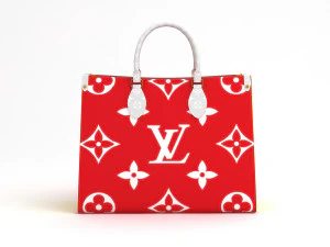 louis vuitton leather bag 4 3D Model