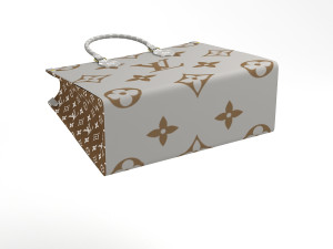 louis vuitton leather bag 6 Modello 3D