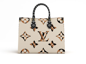 louis vuitton leather bag 9 3D Modell in Kleidung 3DExport