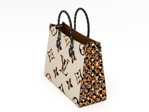 louis vuitton leather bag 9 Modello 3D