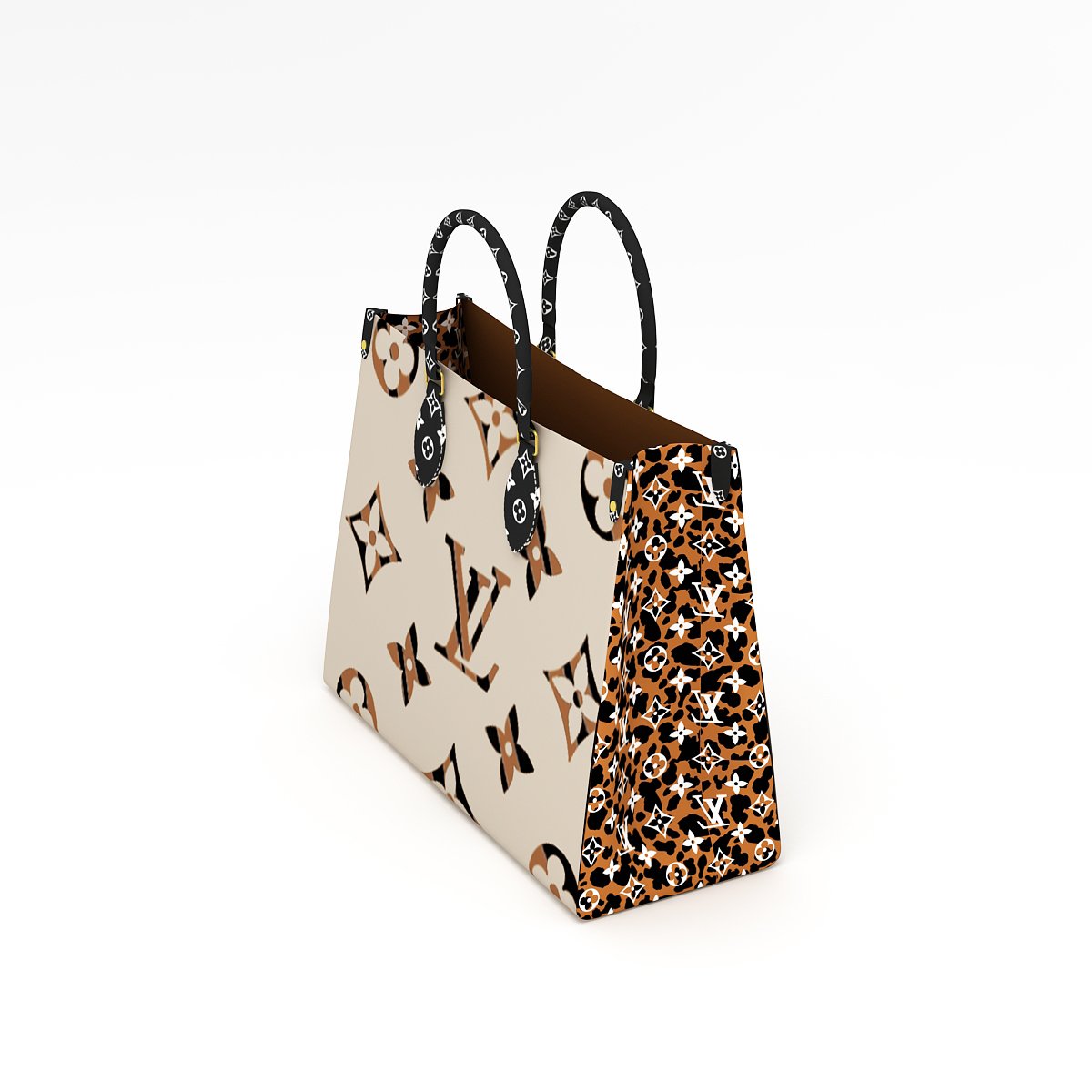 Louis Vuitton bag 3D model 3D printable