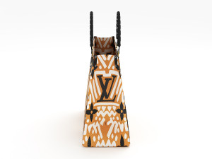 louis vuitton leather bag 10 3Dモデル