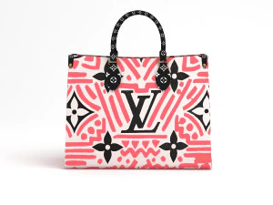 louis vuitton leather bag 11 3D Model