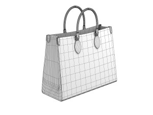 louis vuitton leather bag 11 3D 모델