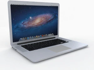 マックブックプロ 3Dモデル