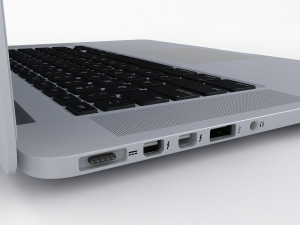 macbook pro 3D 模型
