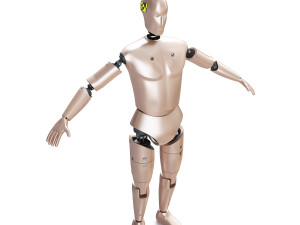 male crash test dummy 3D Model