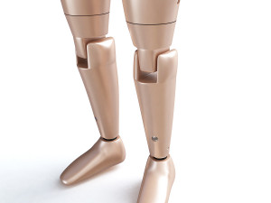 male crash test dummy 3D Model