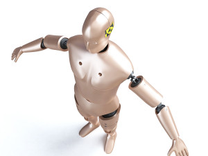 male crash test dummy 3D Model