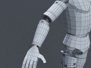 male crash test dummy 3D Model