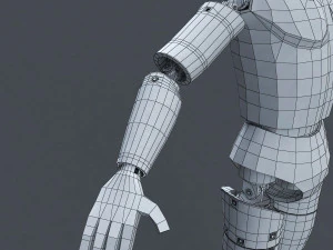 male crash test dummy 3D Model